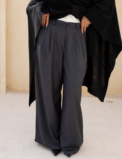 Formal Classic Pants — Dark Grey