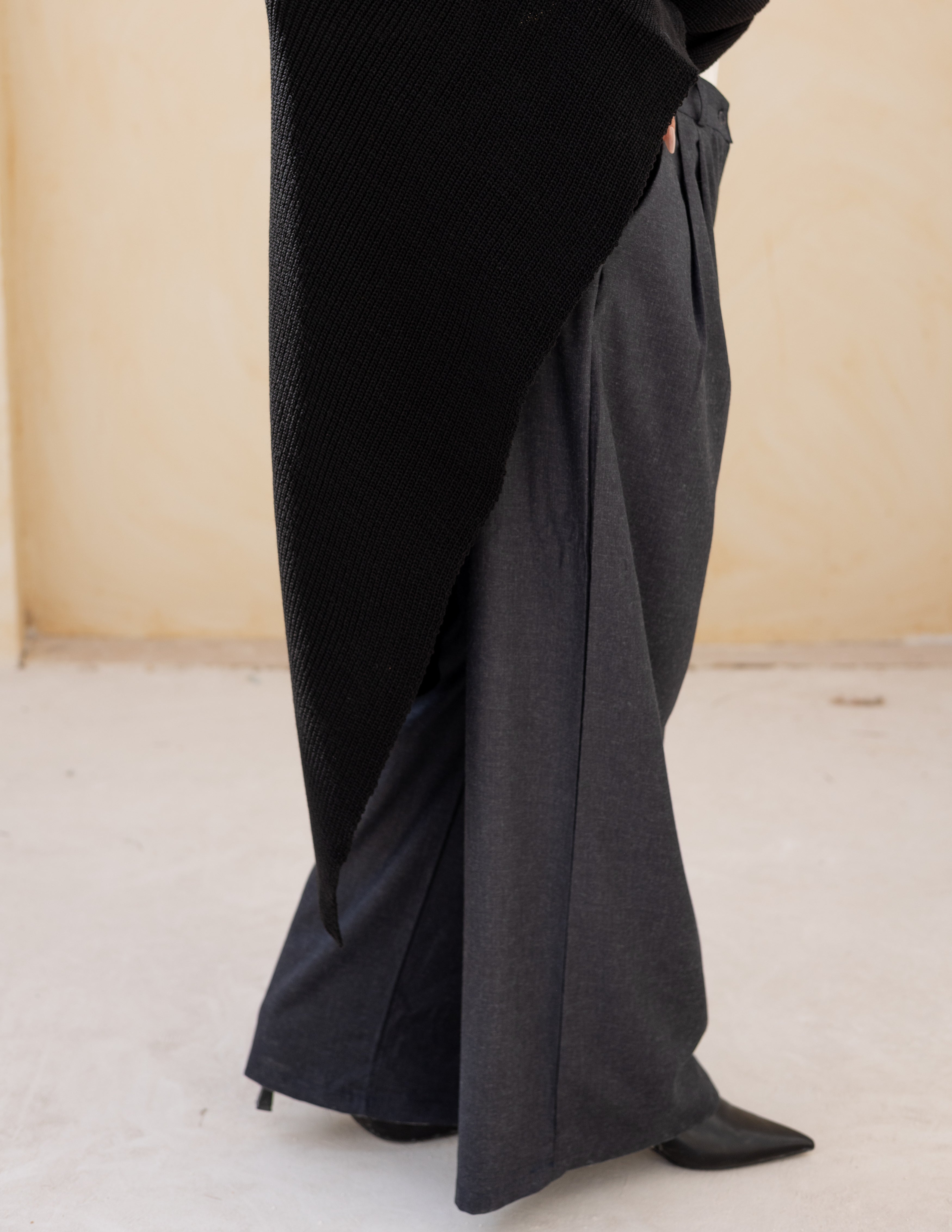 Formal Classic Pants — Dark Grey