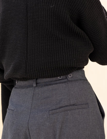 Formal Classic Pants — Dark Grey