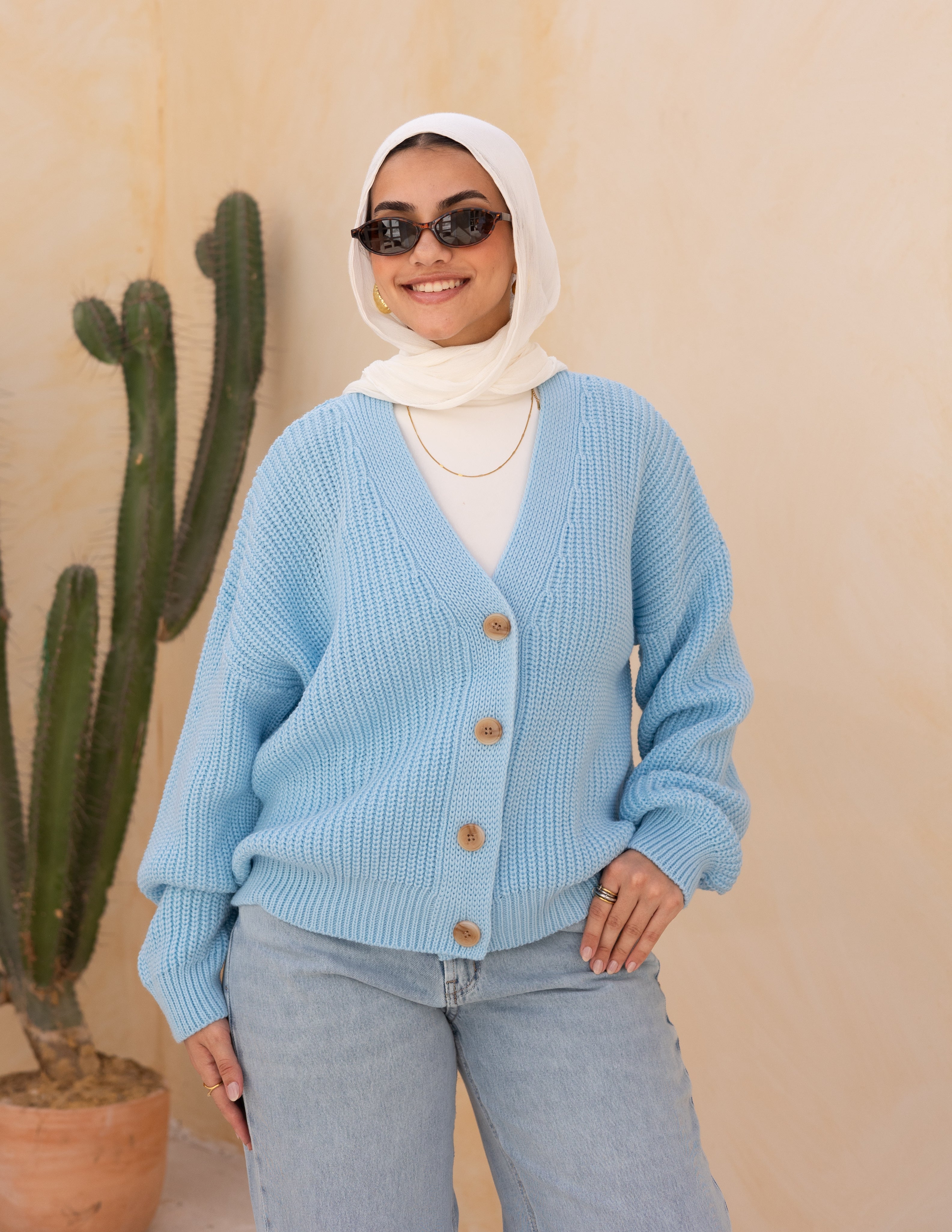 Aura Sweater — Baby Blue