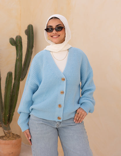 Aura Sweater — Baby Blue