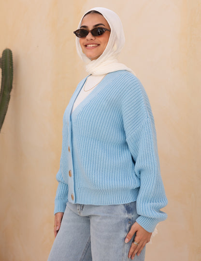 Aura Sweater — Baby Blue
