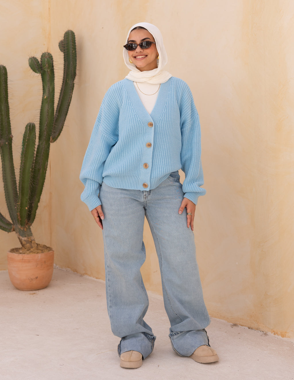 Aura Sweater — Baby Blue