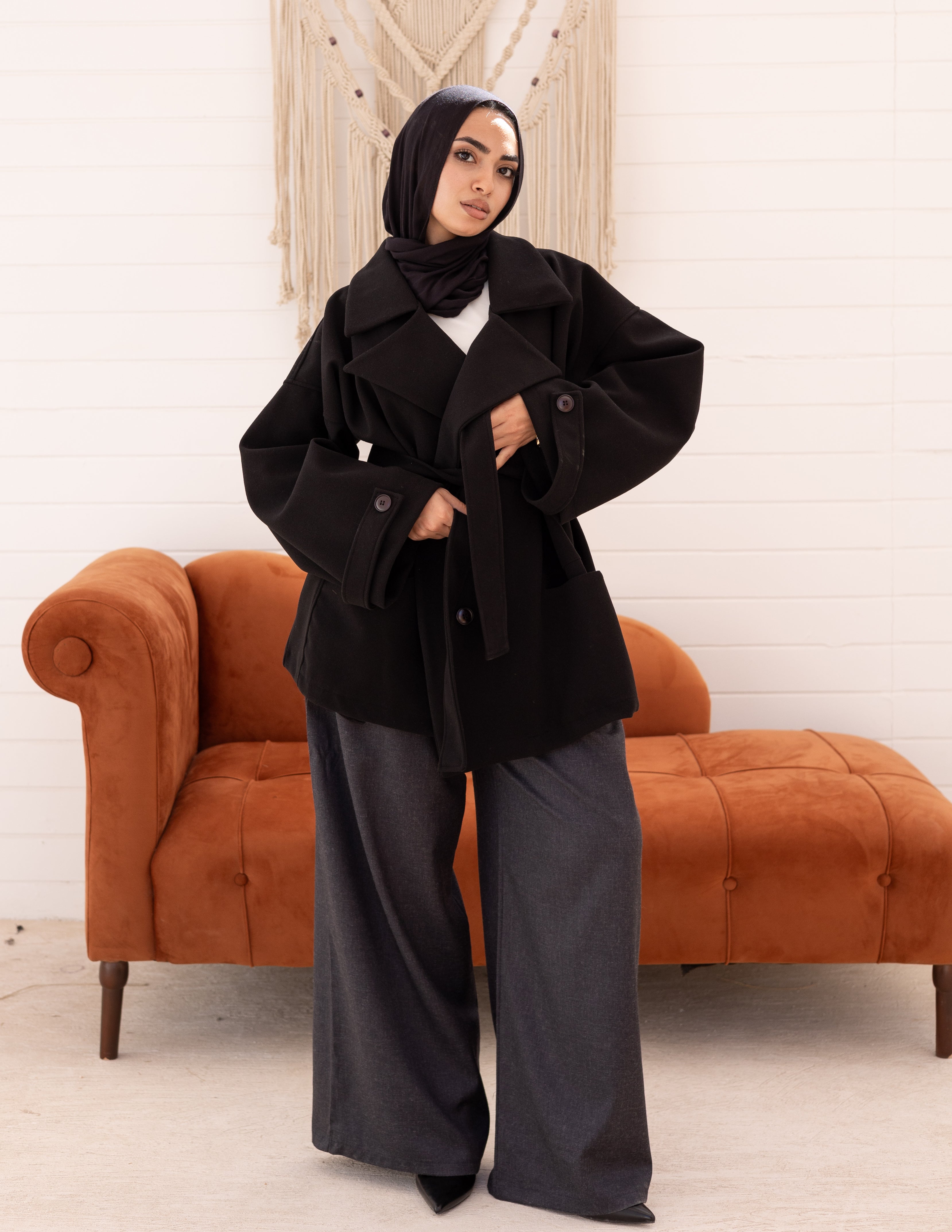 The Vynt. Coat — Black