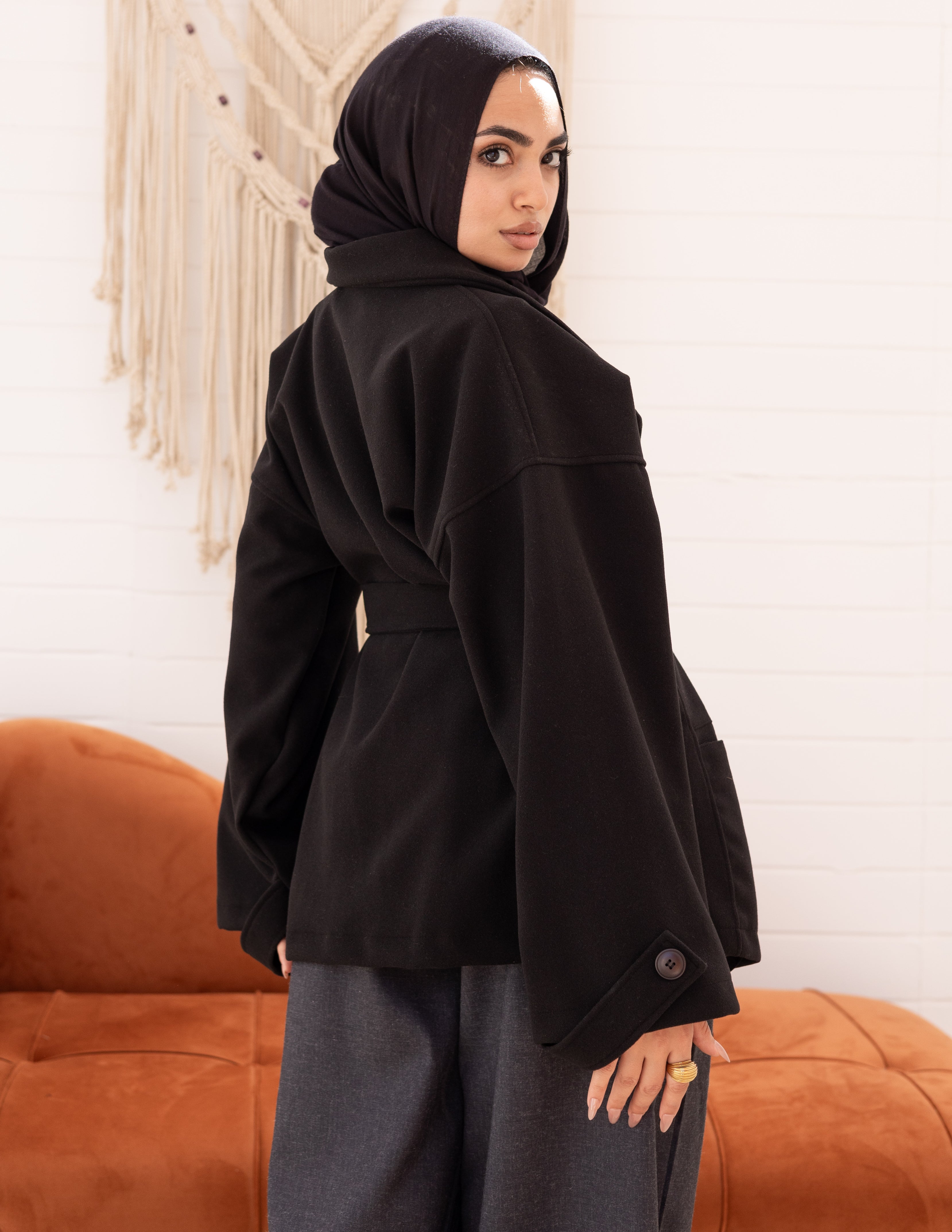 The Vynt. Coat — Black