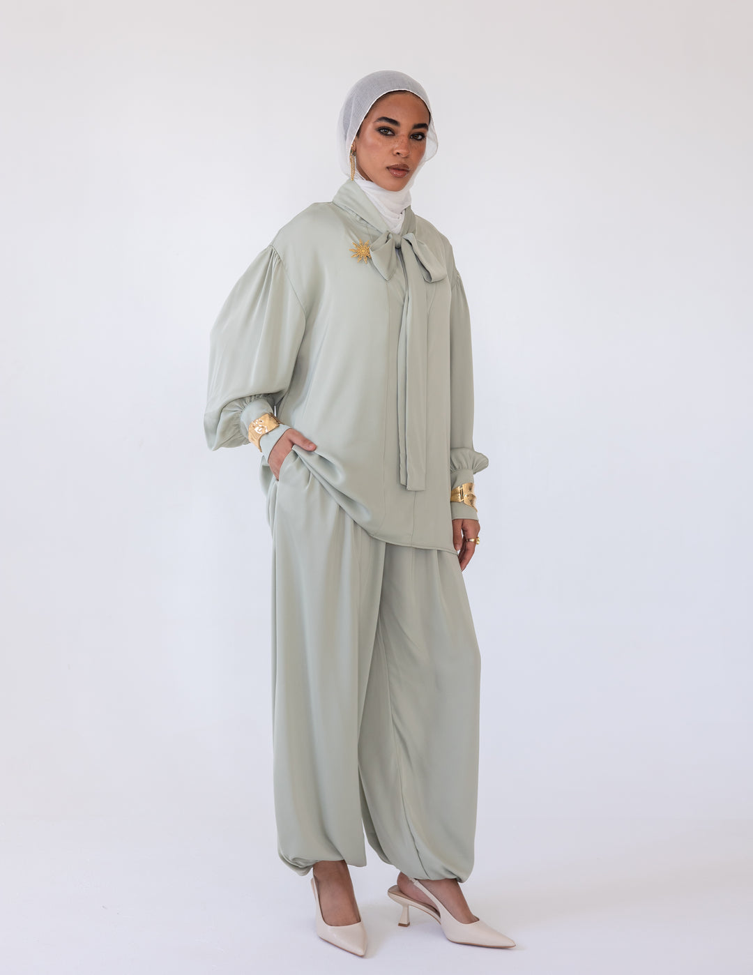 Harem Satin Set — Pistage