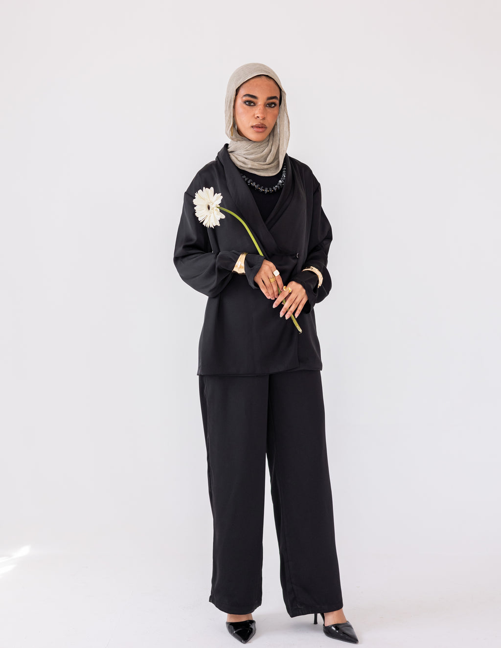 Camelie Set — Black