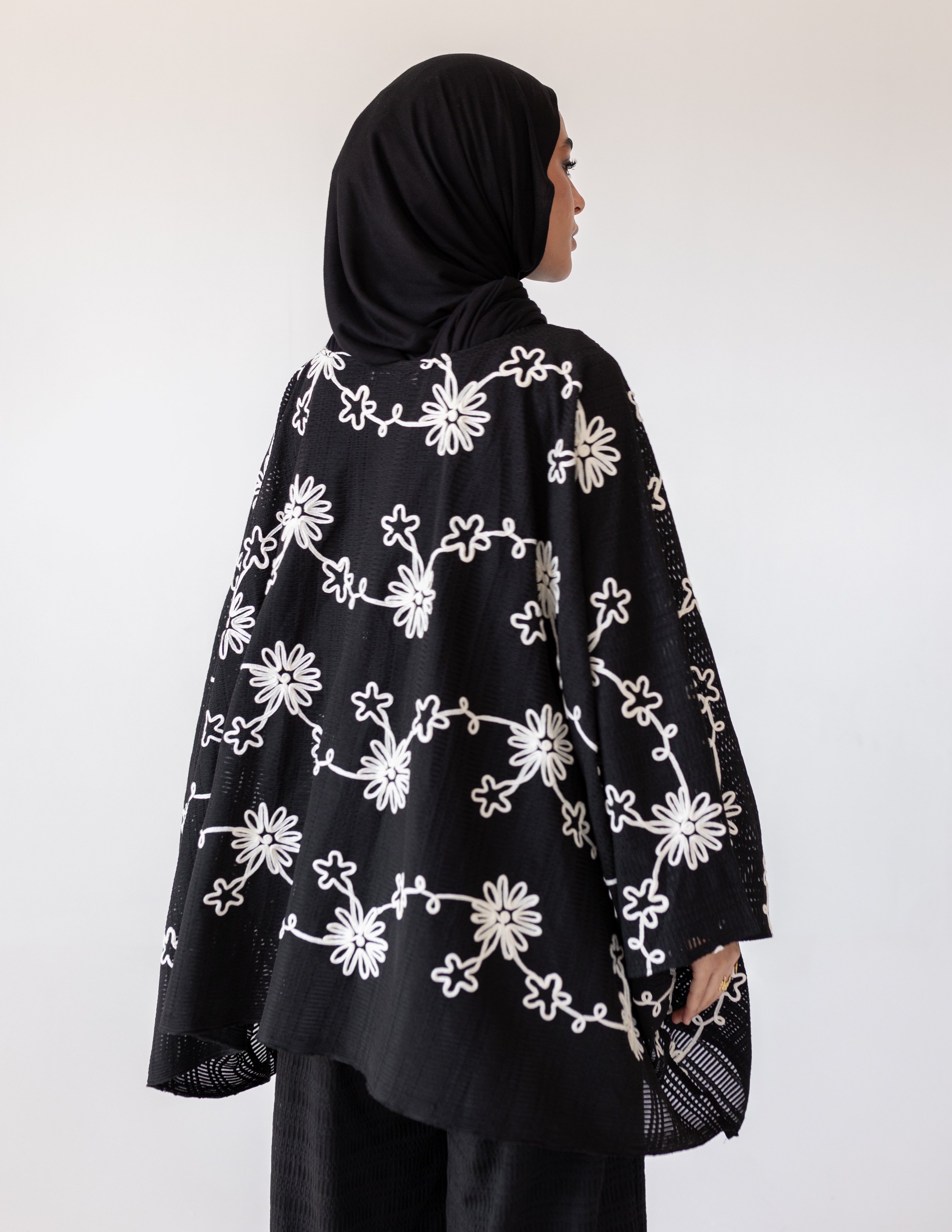Bloom Tricot Set — Black