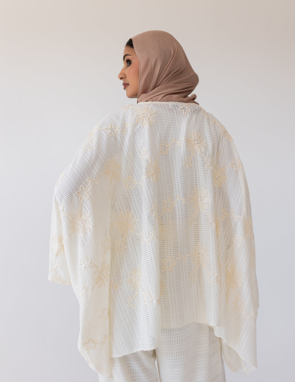 Bloom Tricot Set — Cream