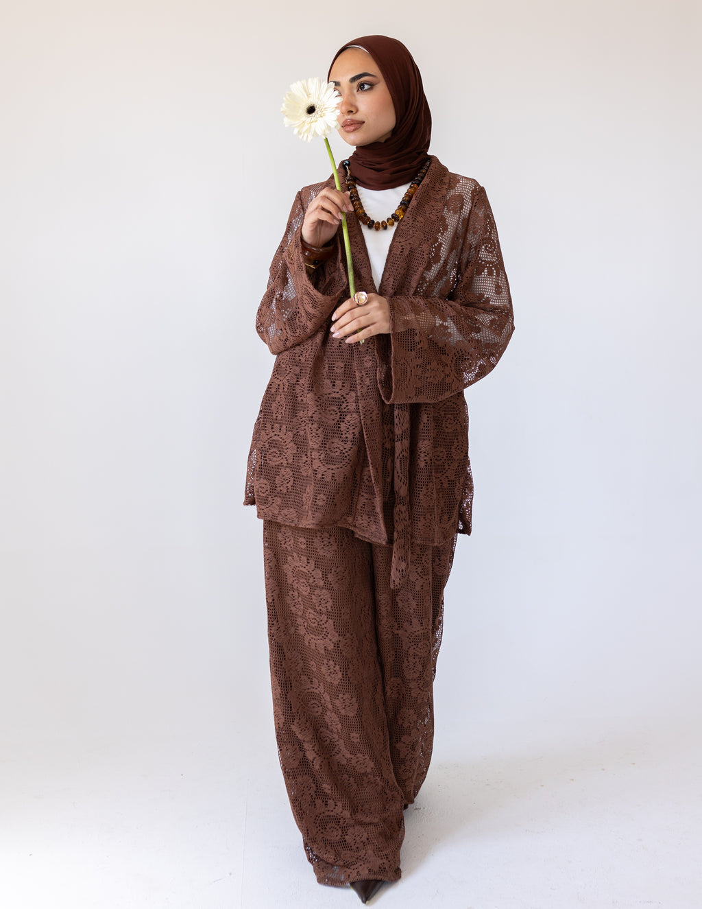 Sunveil Lace Set — Brown