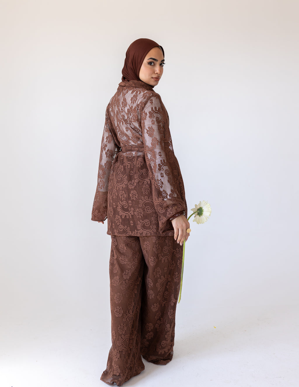 Sunveil Lace Set — Brown