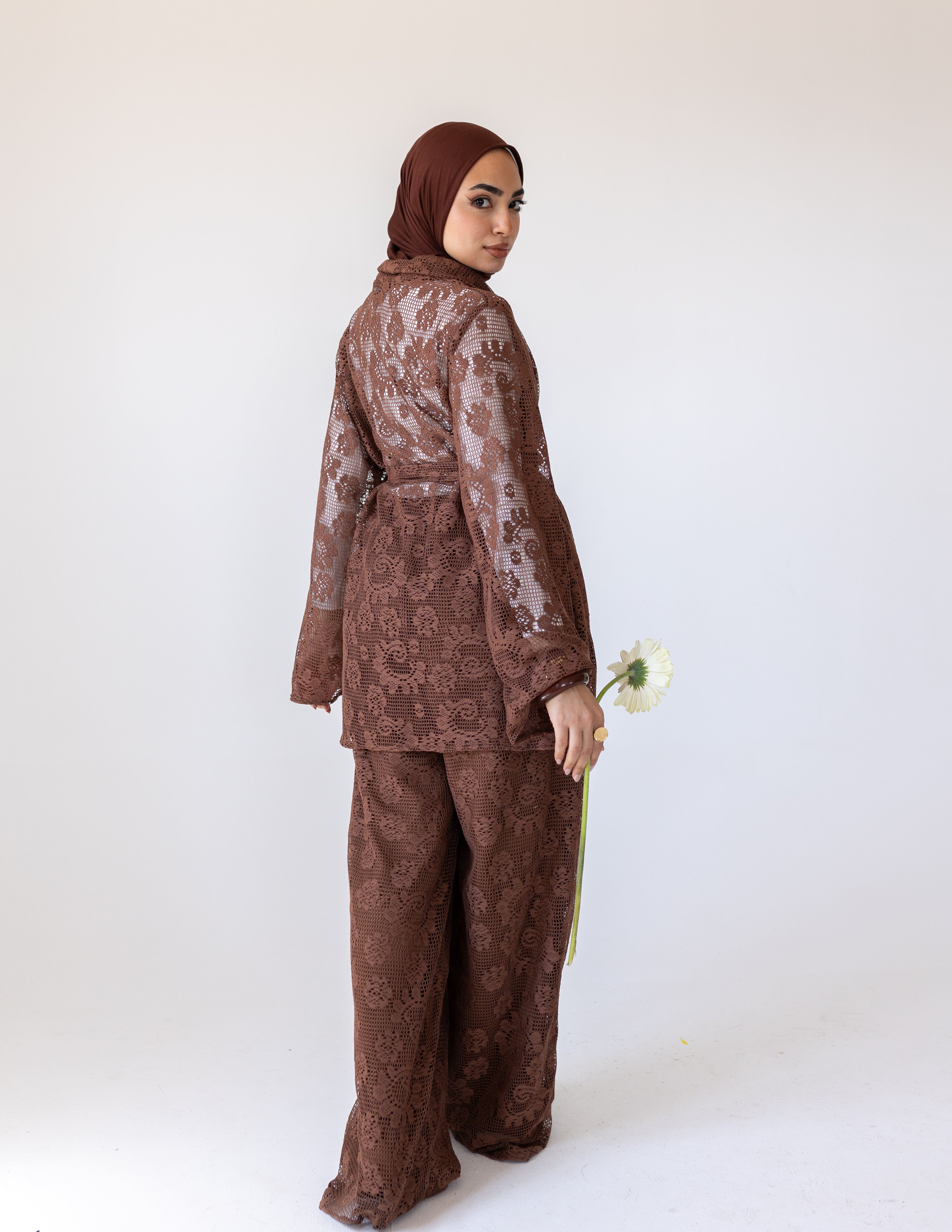 Sunveil Lace Set — Brown