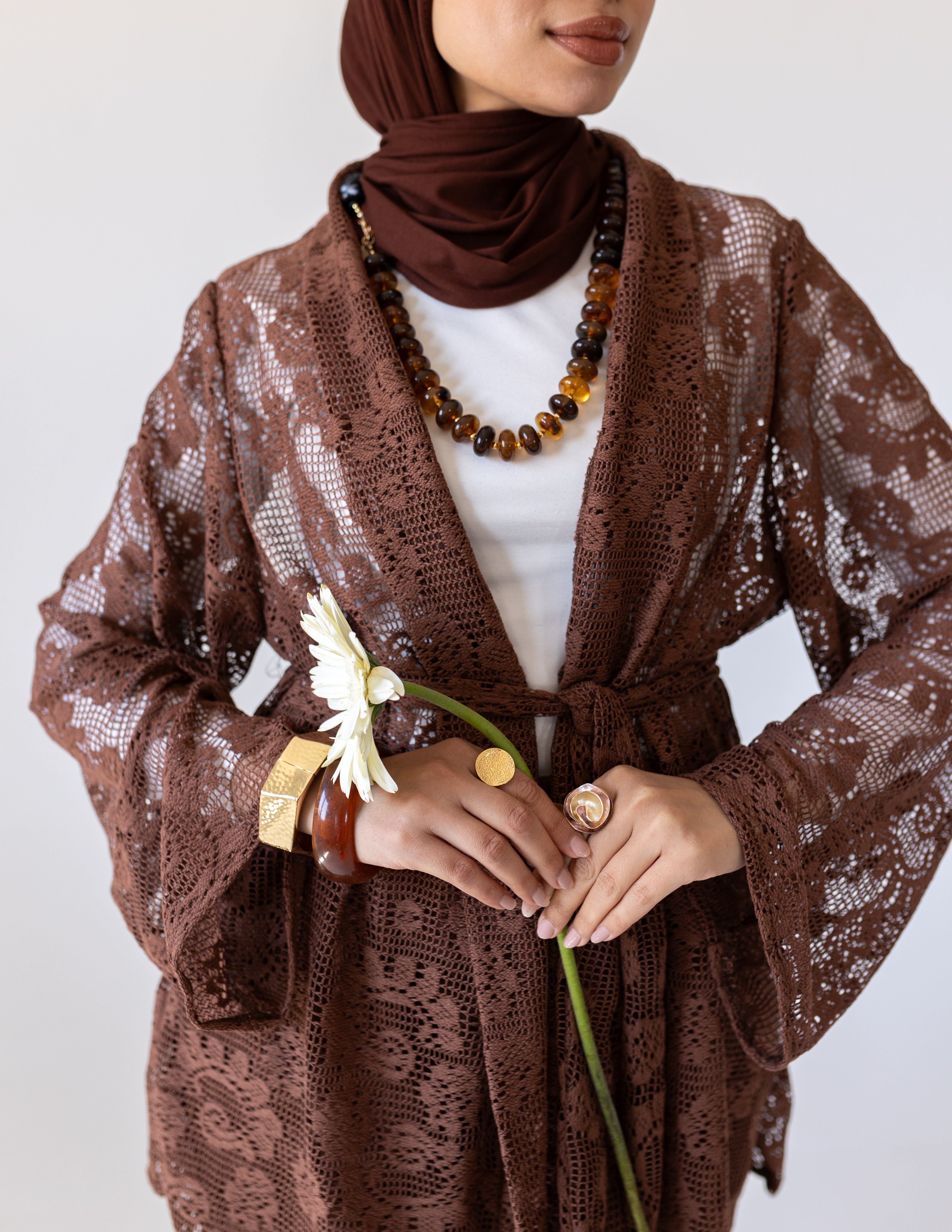 Sunveil Lace Set — Brown