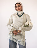 Rosalie Lace Blouse _Light Green
