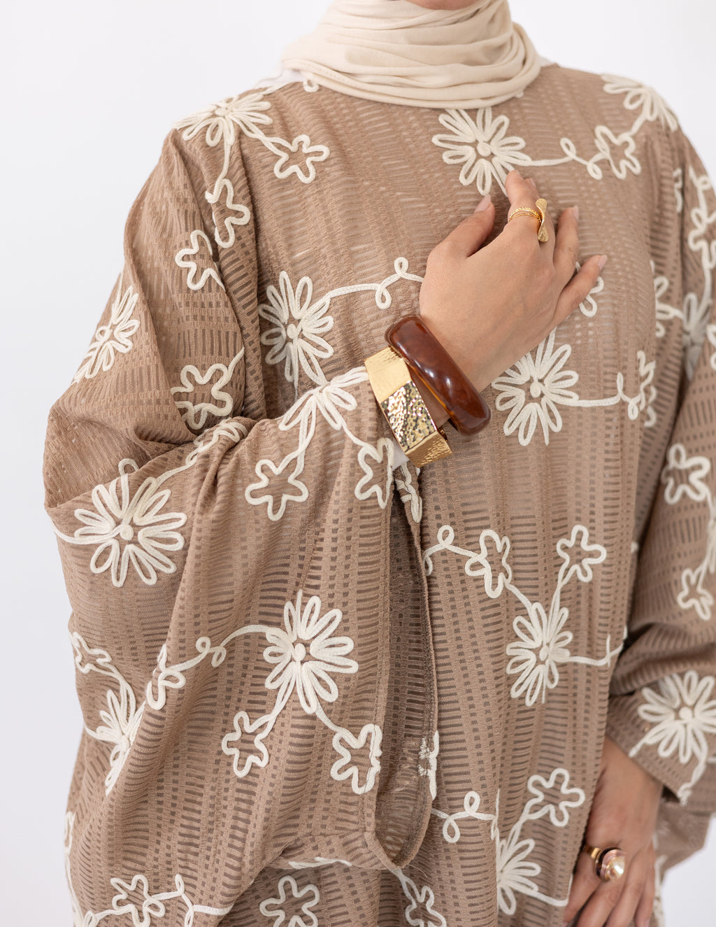 Bloom Tricot Set — Beige