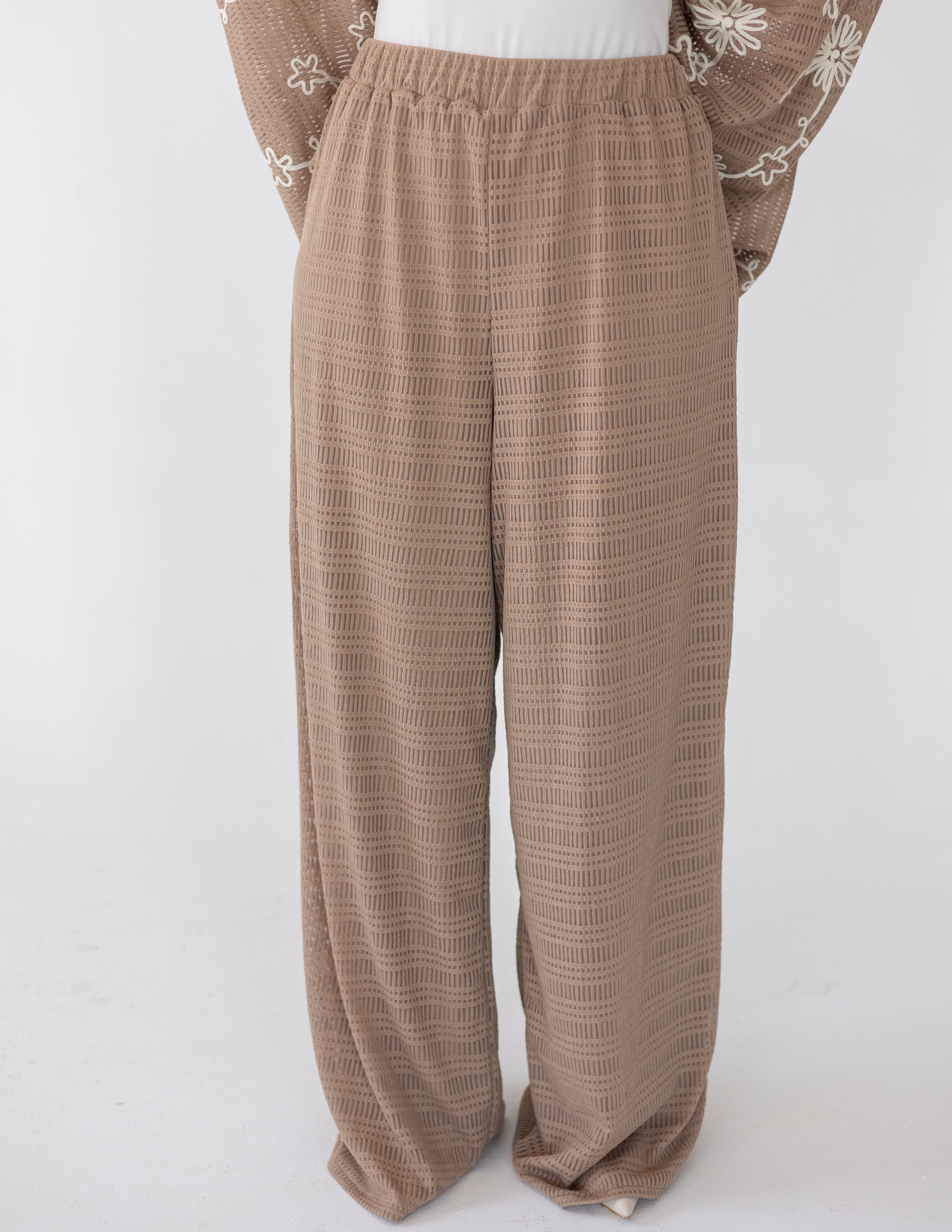 Bloom Tricot Set — Beige
