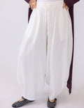 Linen Balloon Fit — Off White