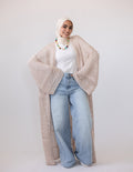 Peony Cardigan — Dusty Pink