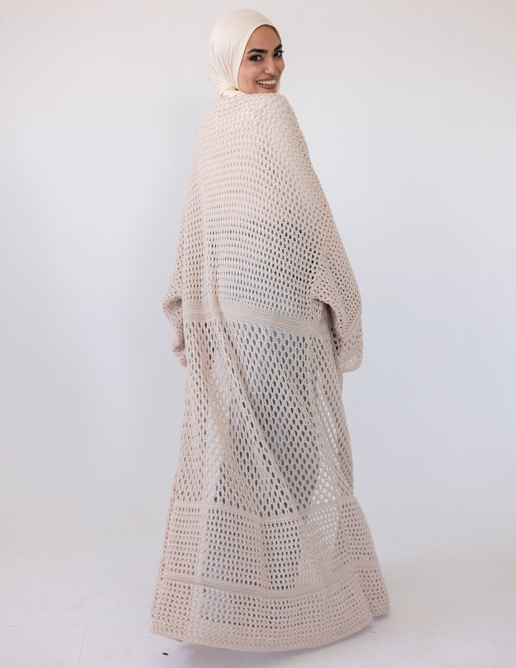 Peony Cardigan — Dusty Pink