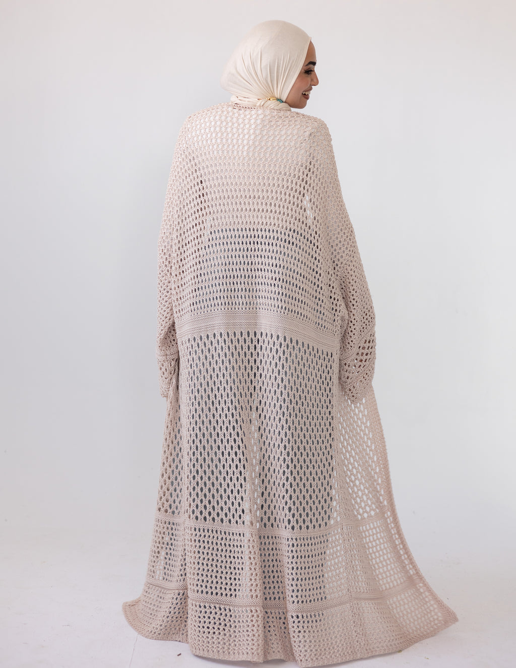 Peony Cardigan — Dusty Pink