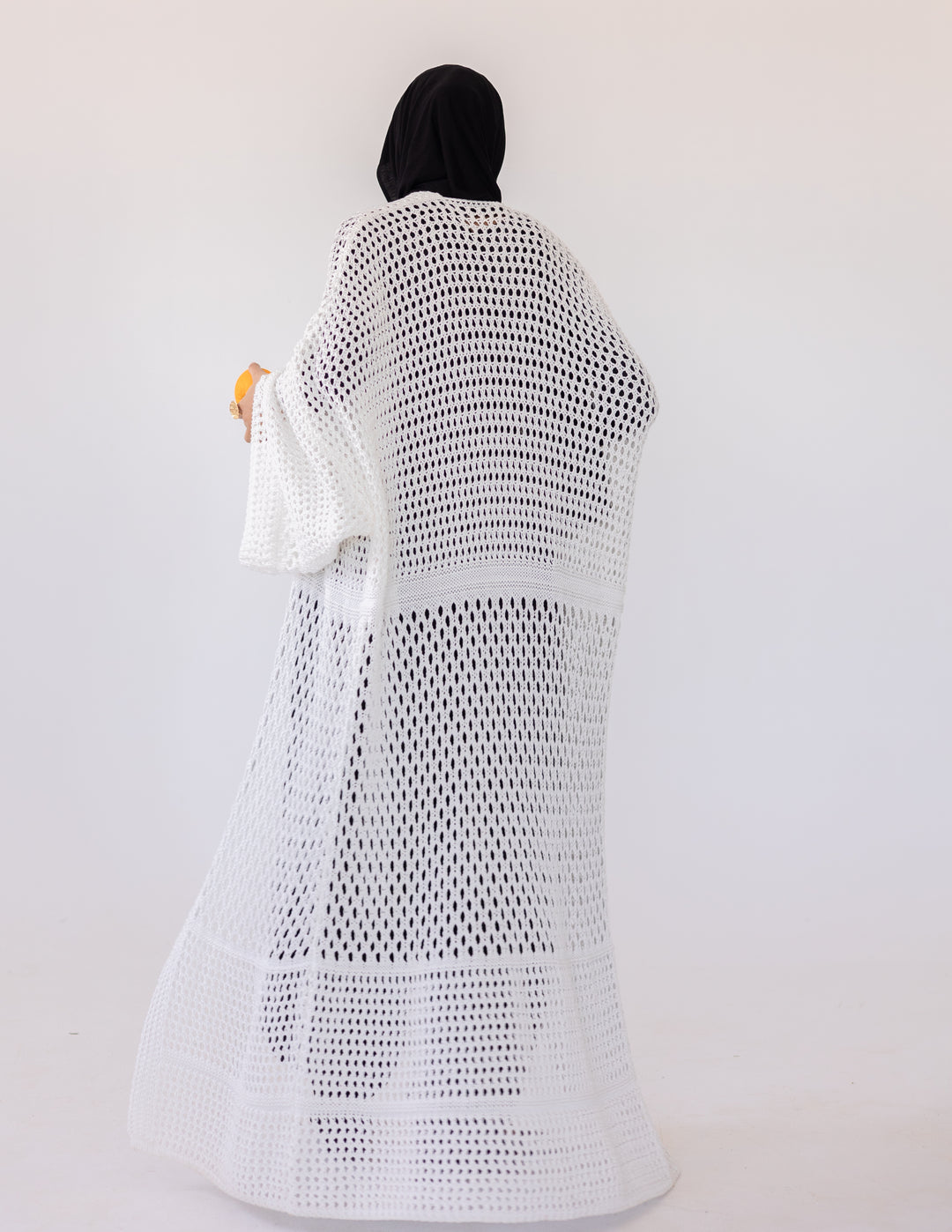 Peony Cardigan — White