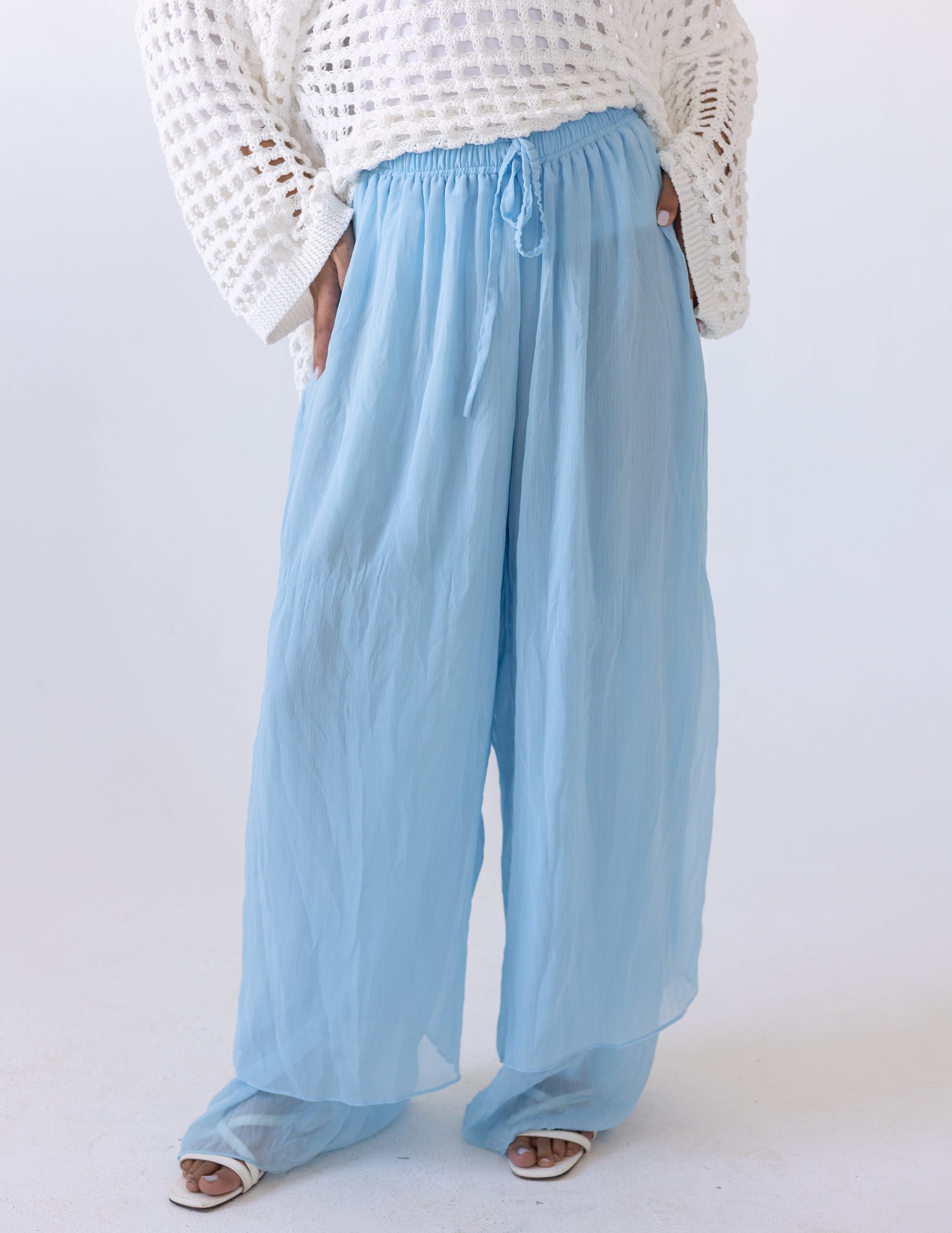 Crashed Pants_Baby blue