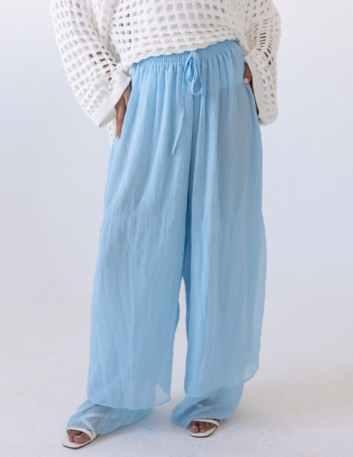 Crashed Pants_Baby blue