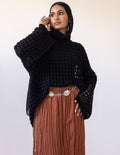 Sunkissed Crochet Shirt_Black