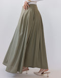 Darts Skirt — Olive