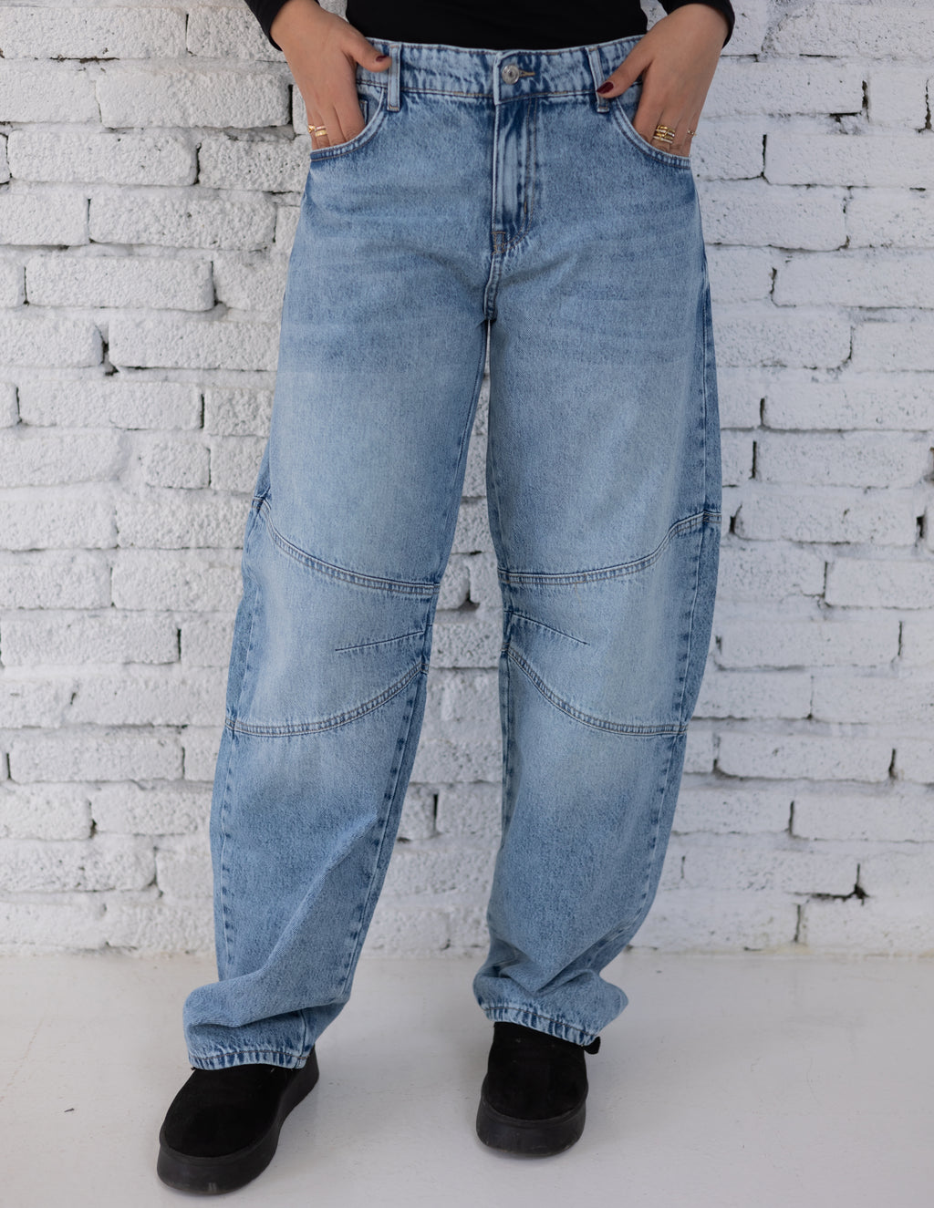 Balloon Denim Pants