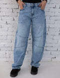 Balloon Denim Pants