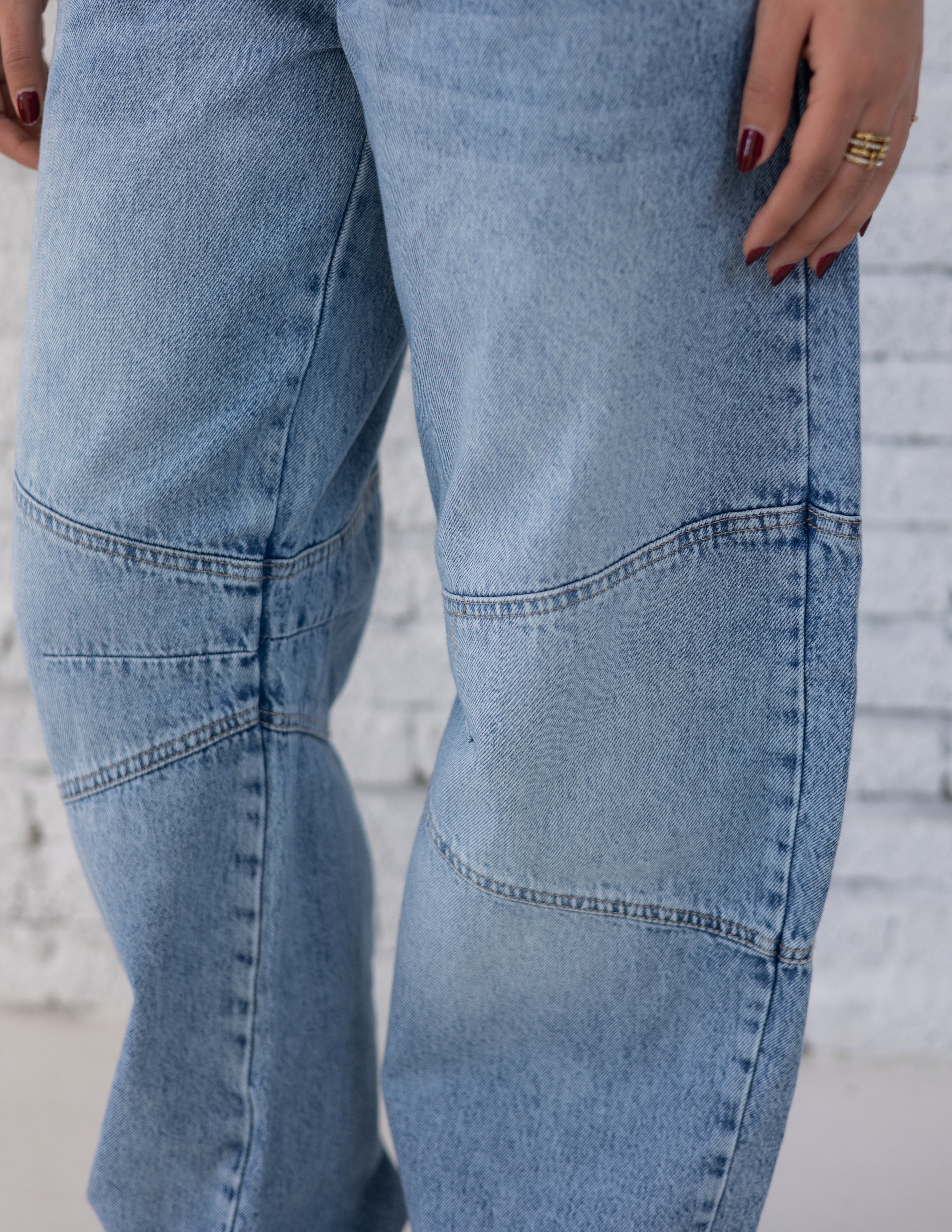 Balloon Denim Pants
