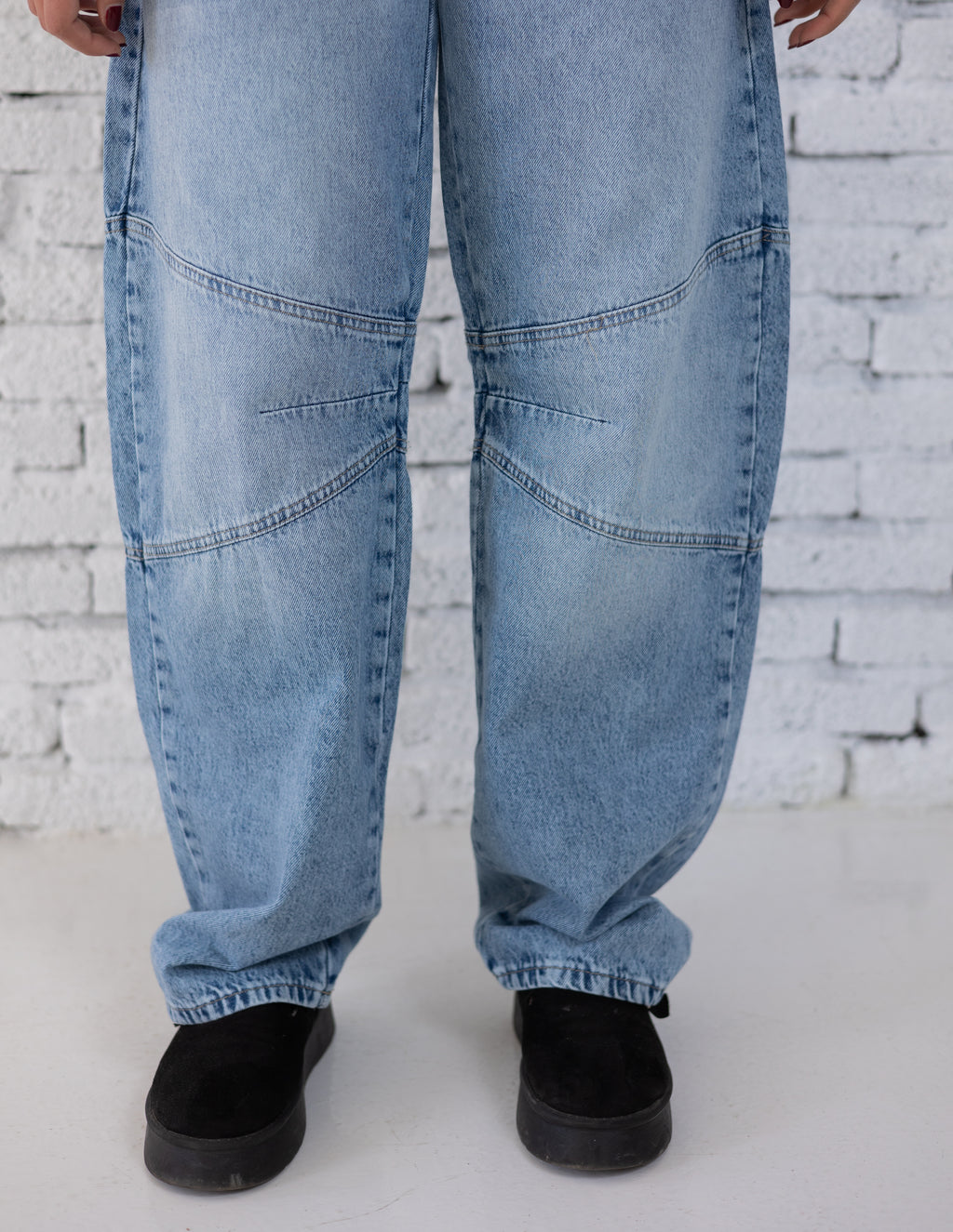 Balloon Denim Pants