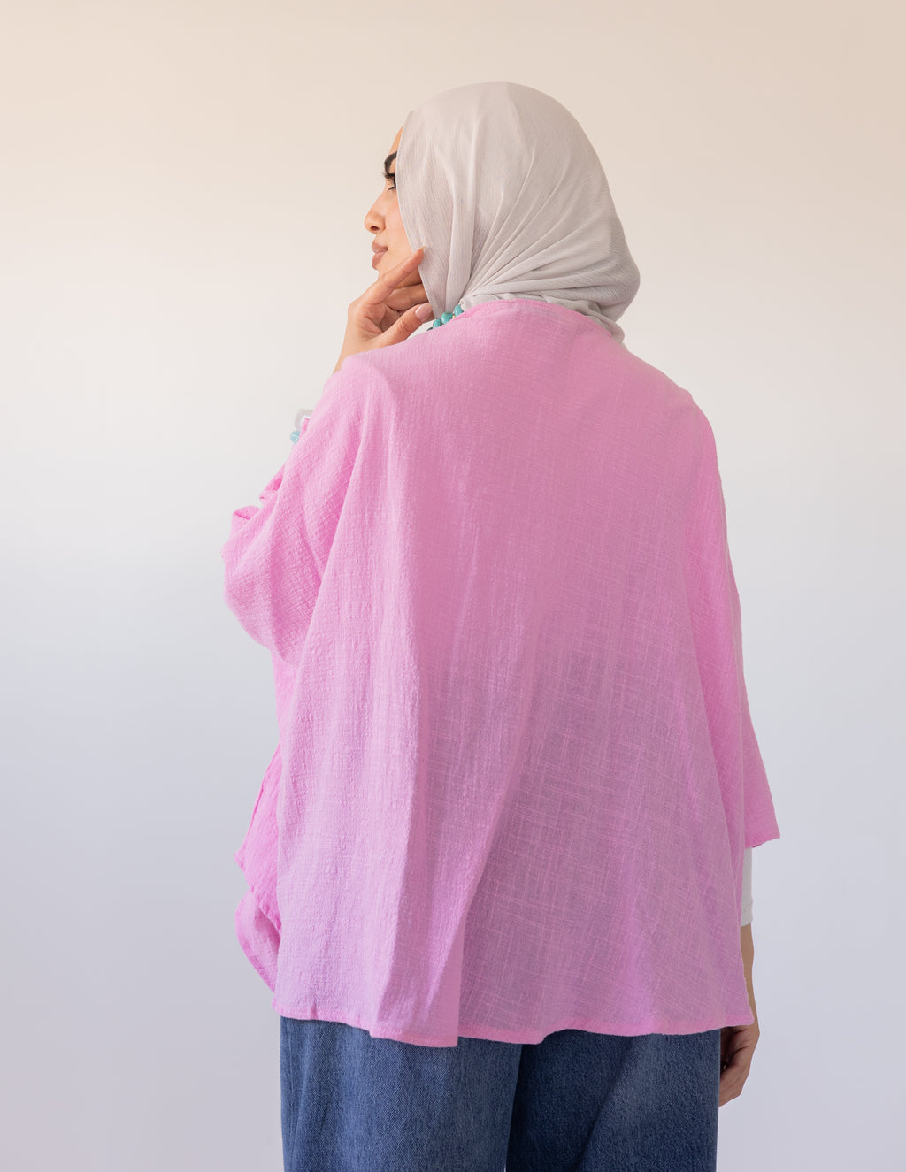Qurwazih Top In Pink
