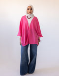 Qurwazih Top In Fucshia