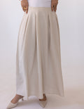 Darts Skirt — Beige
