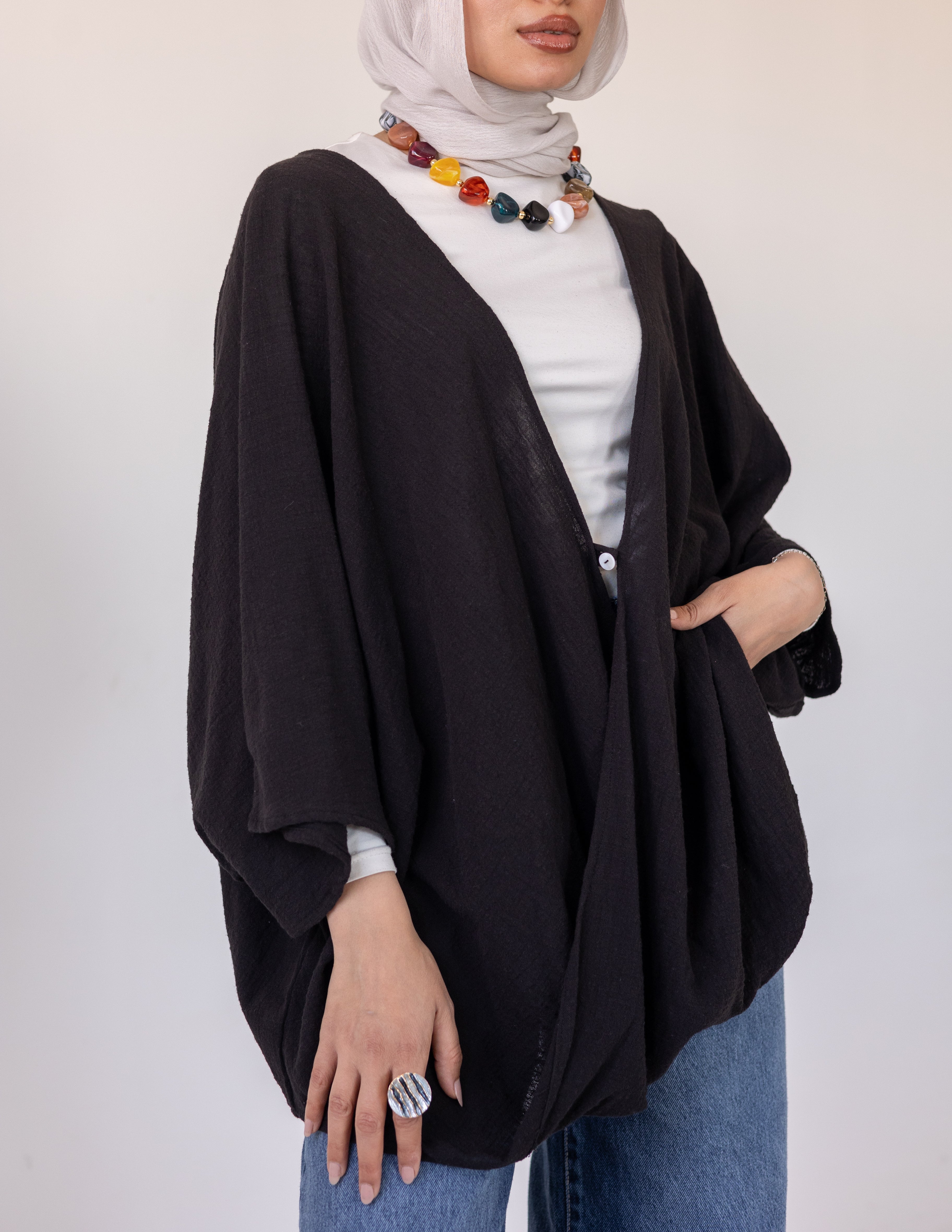 Qurwazih Top In Black