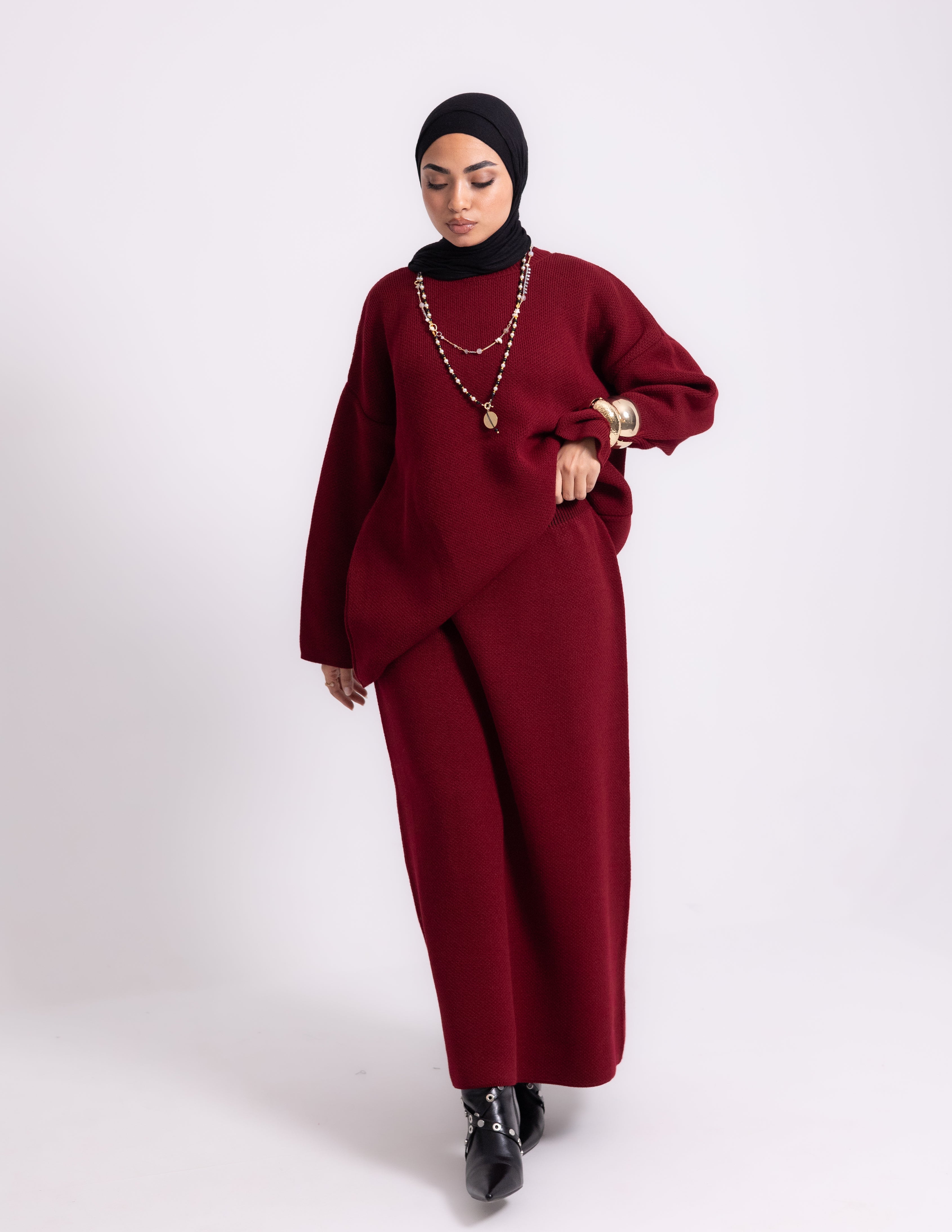 Rosé Set — Burgundy