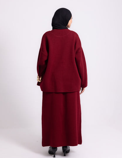 Rosé Set — Burgundy