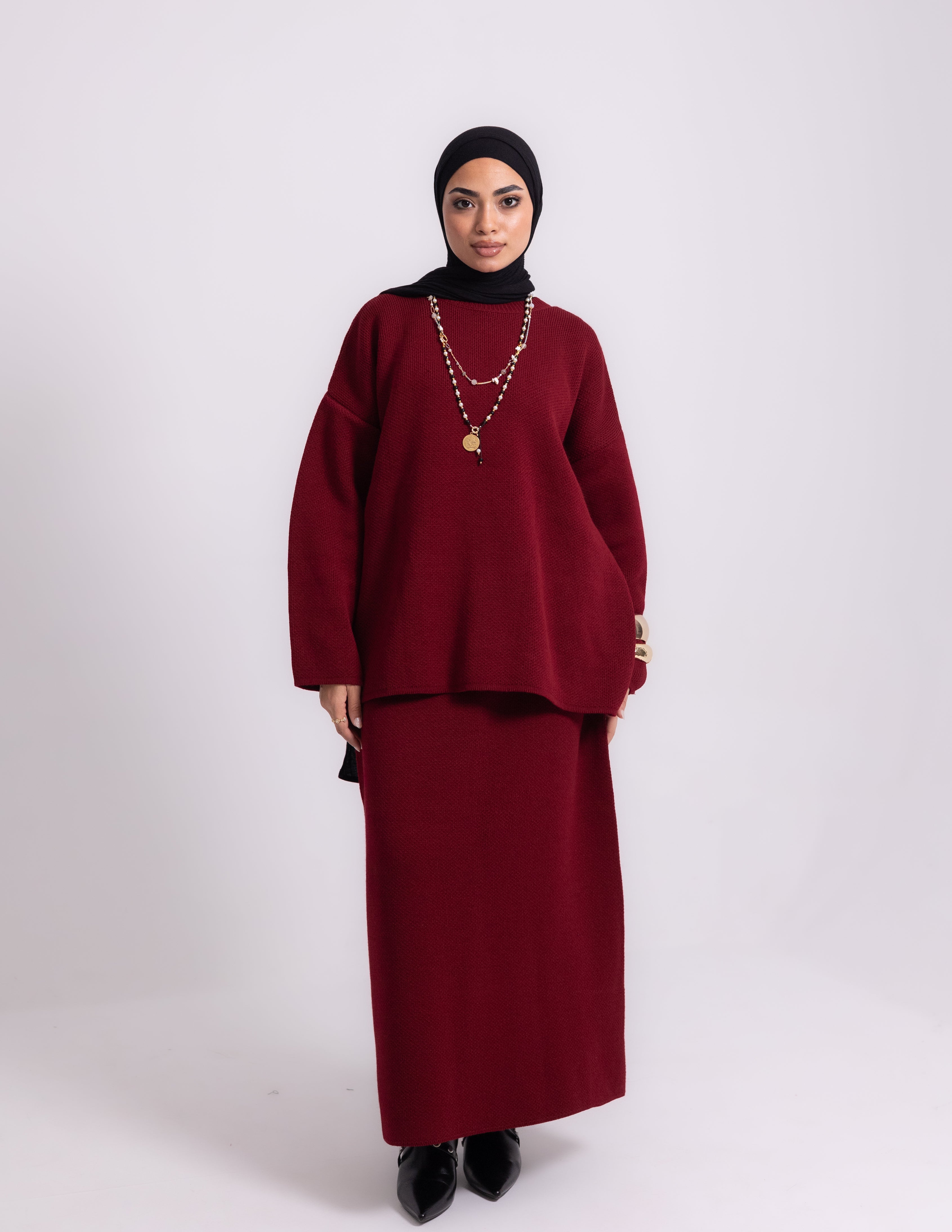 Rosé Set — Burgundy