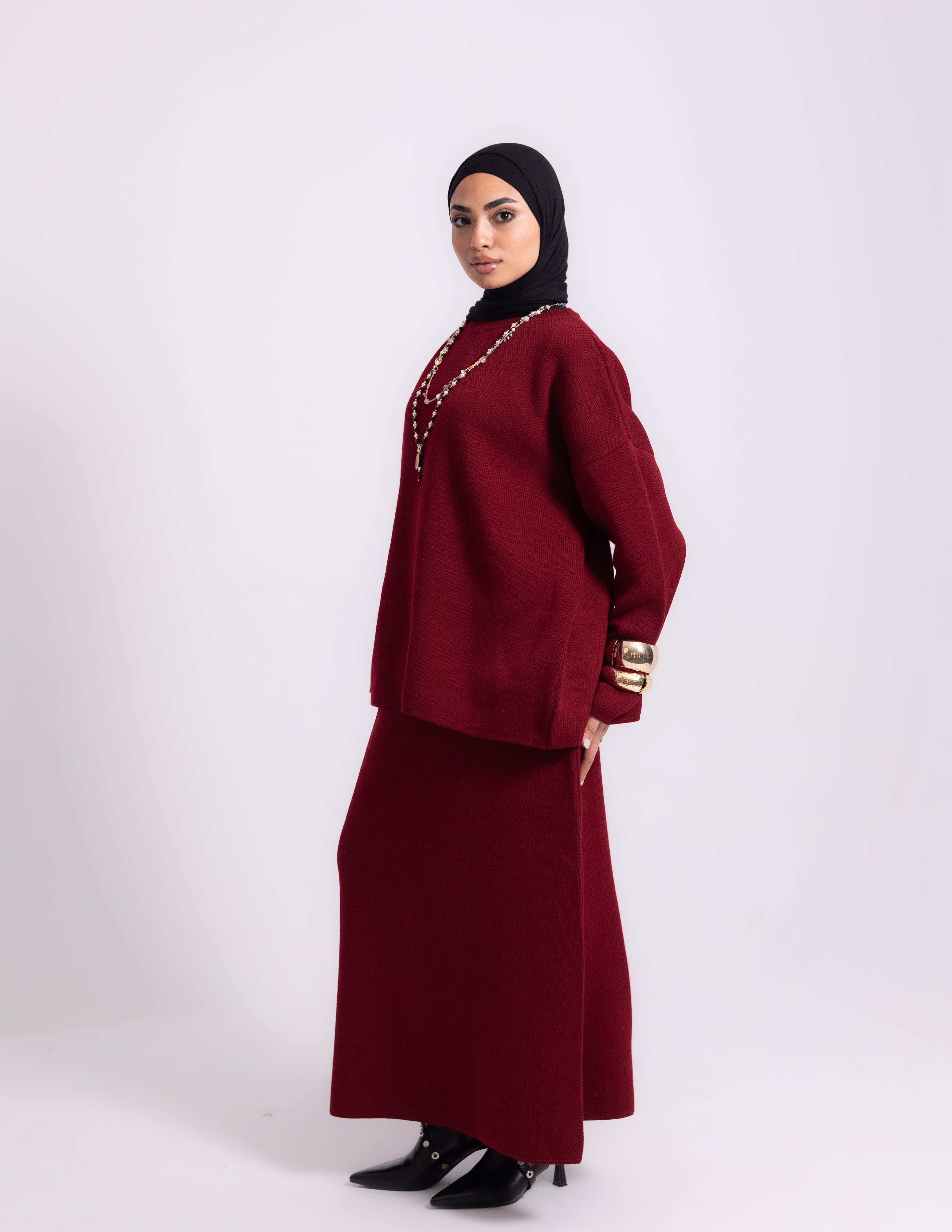 Rosé Set — Burgundy