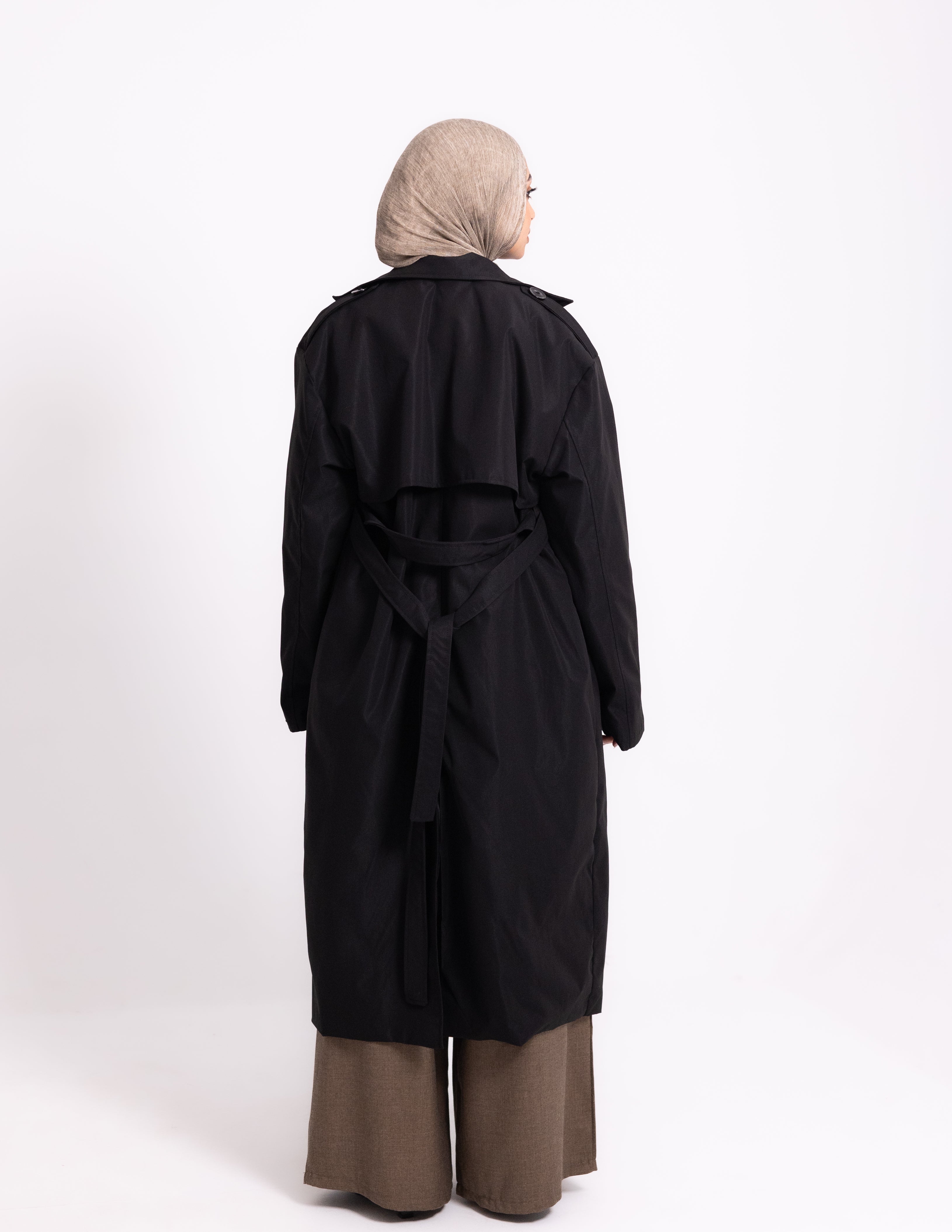 Trench Coat — Black