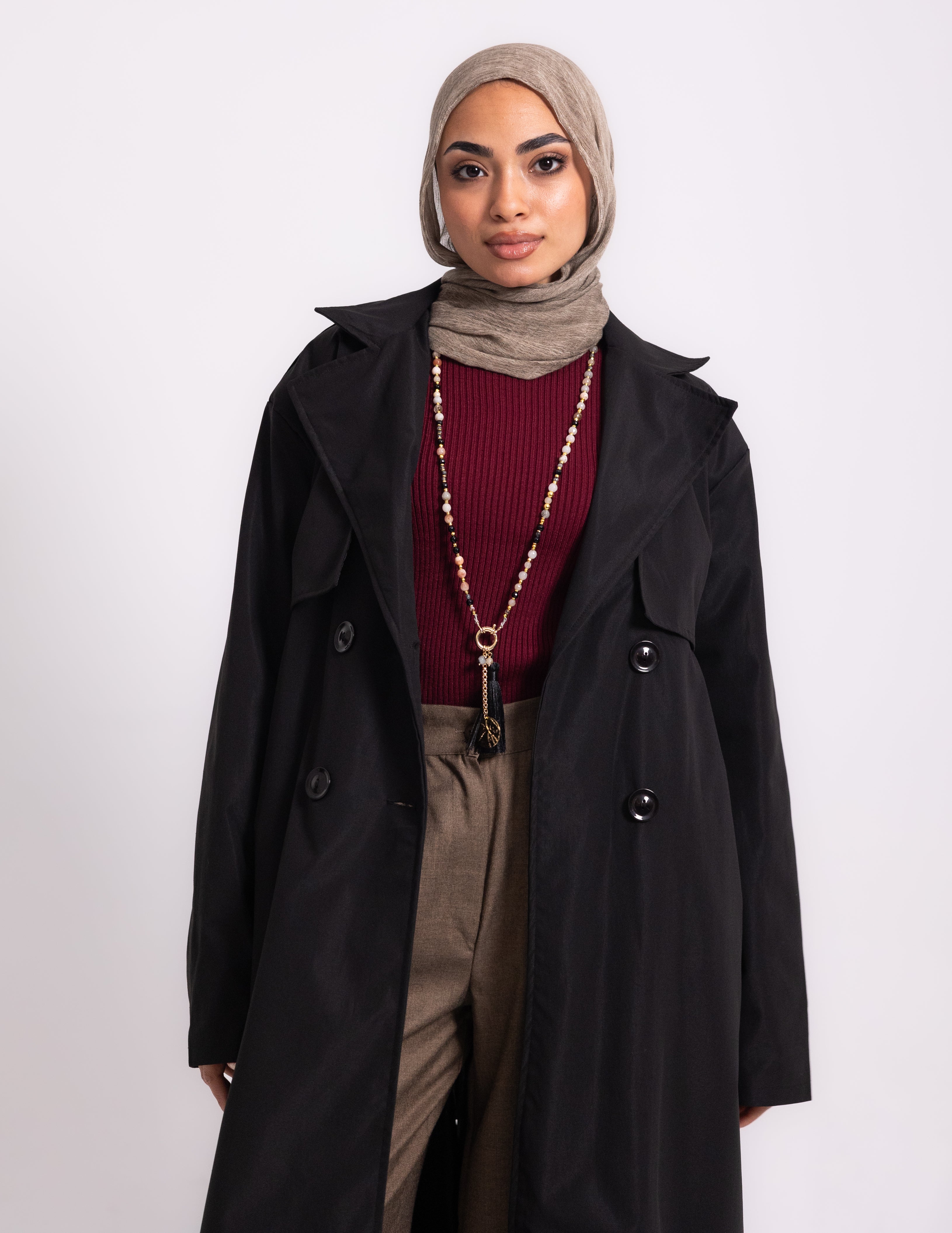 Trench Coat — Black