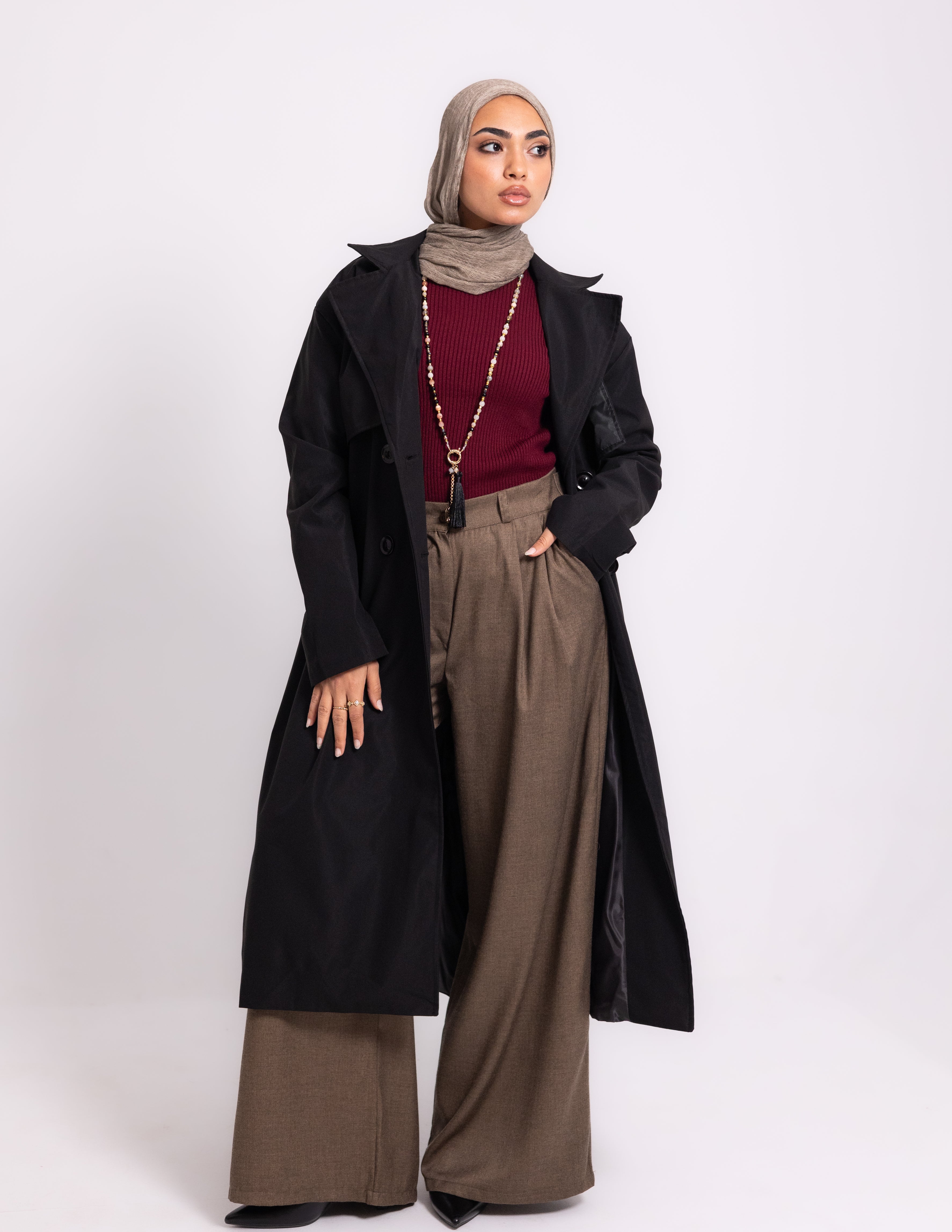 Formal Classic Pants — Café