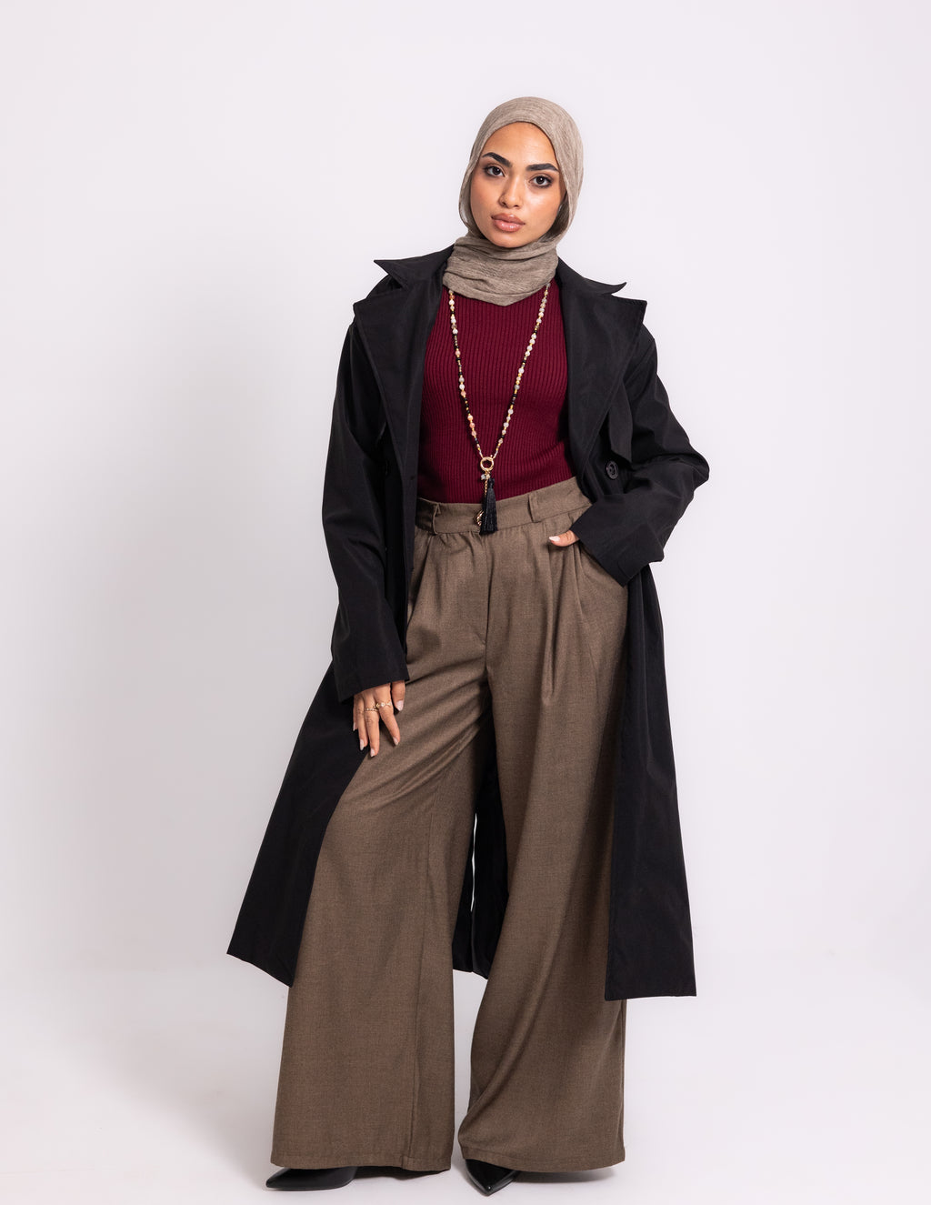 Formal Classic Pants — Café