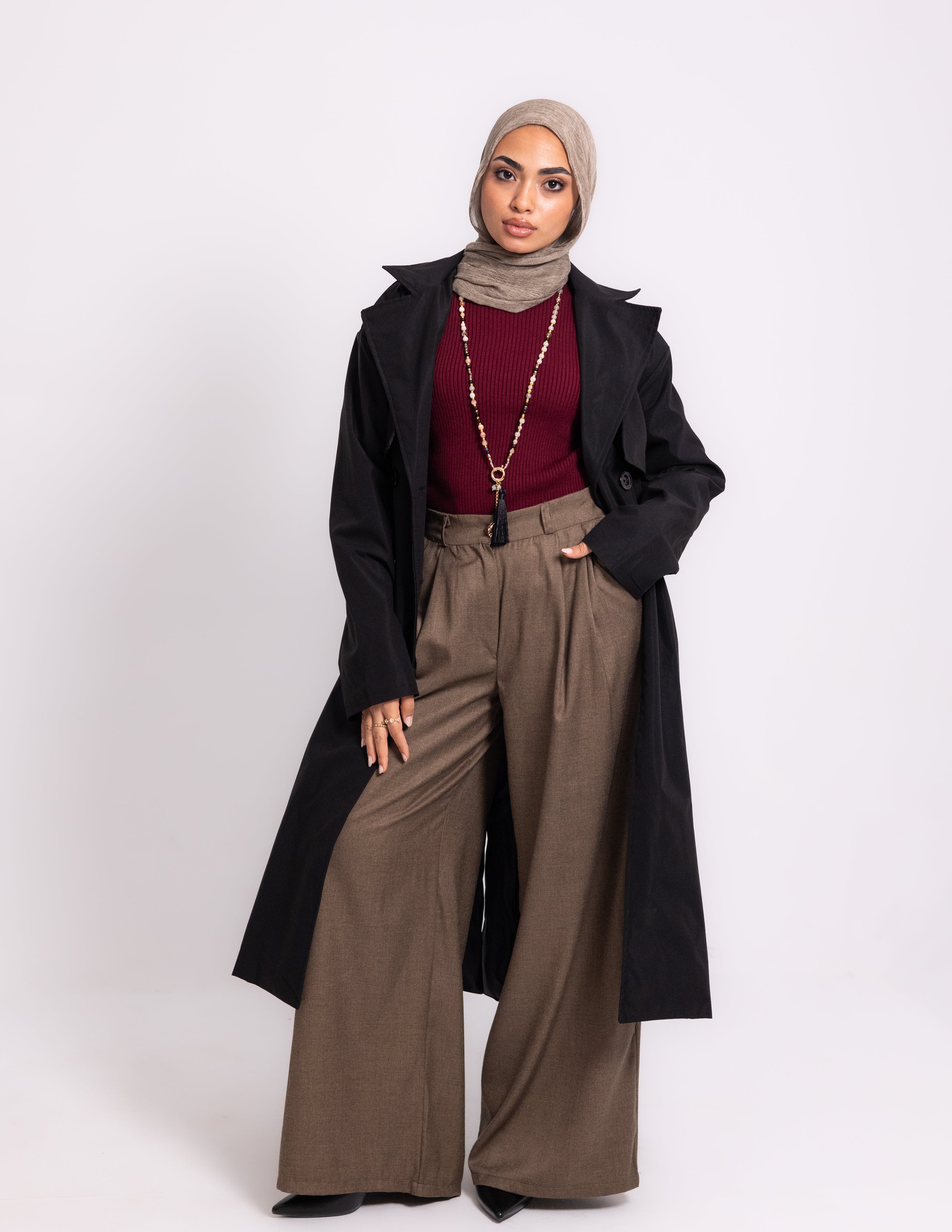 Formal Classic Pants — Café