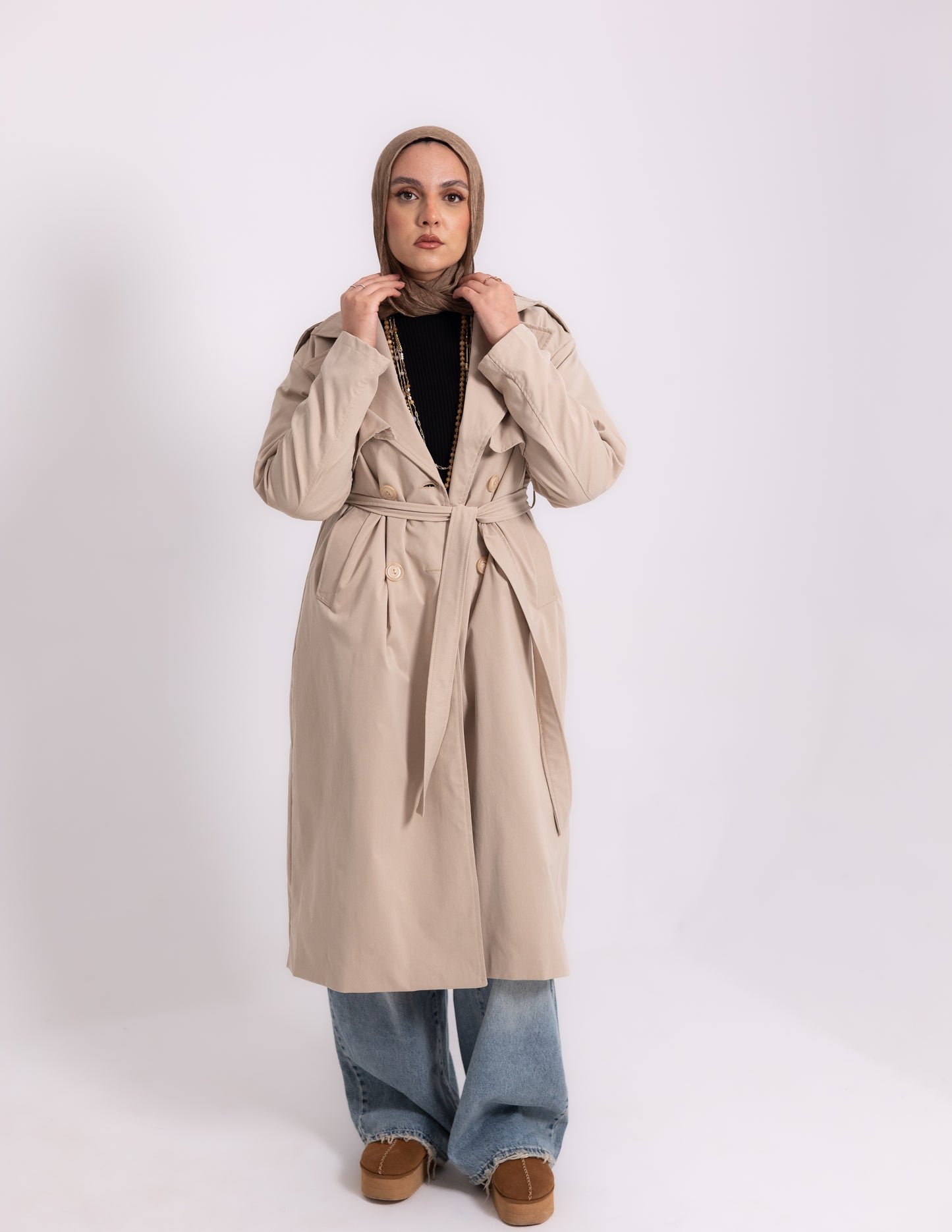 Trench Coat — Beige
