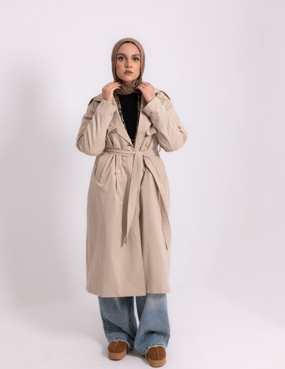 Trench Coat — Beige