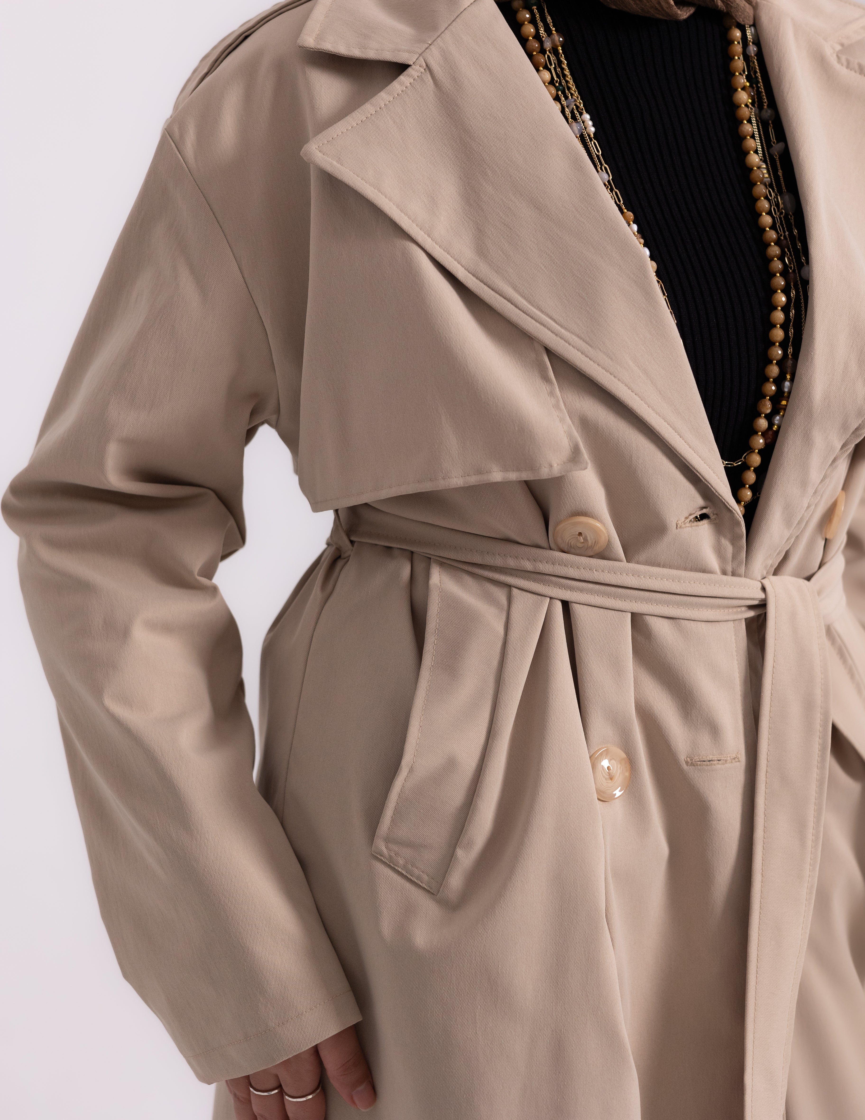 Trench Coat — Beige