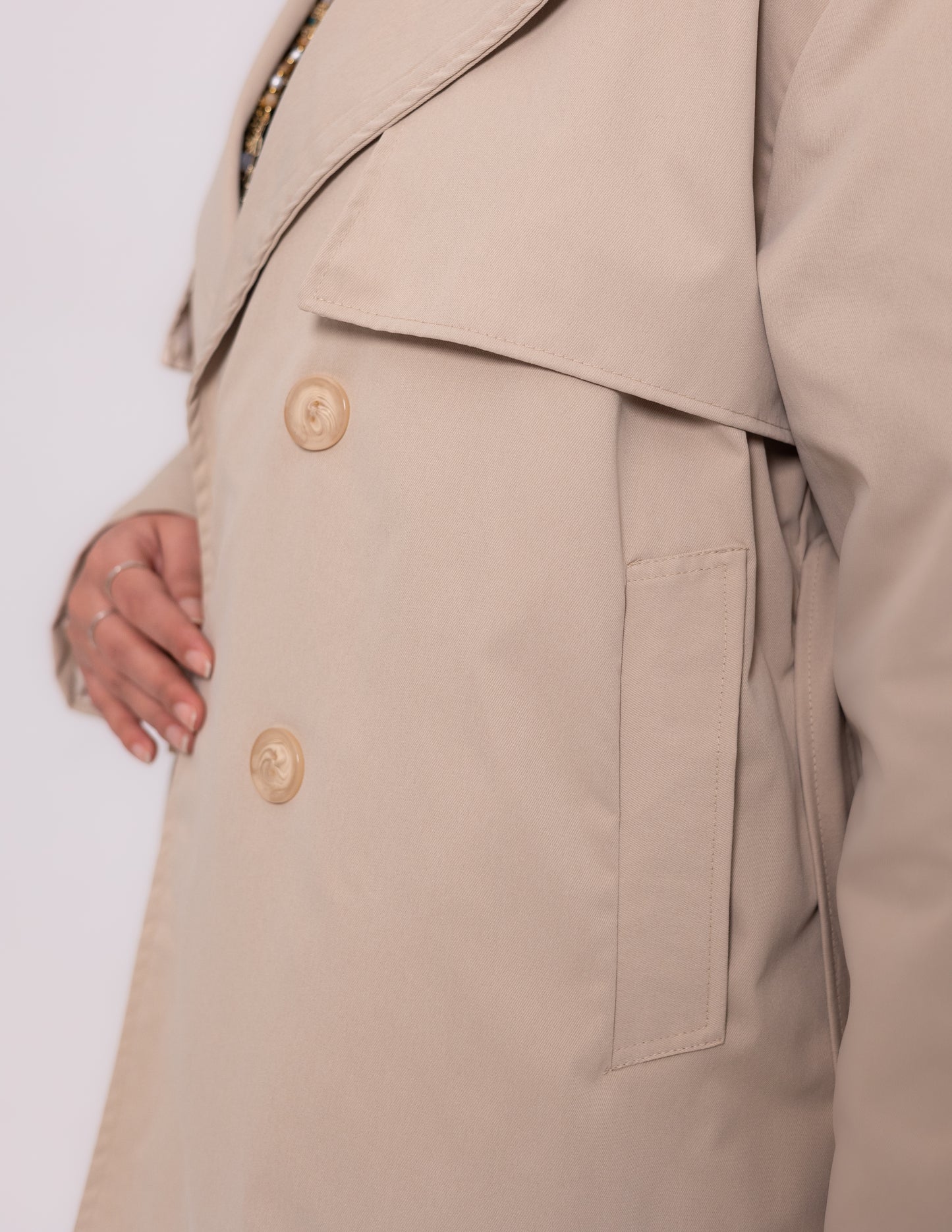 Trench Coat — Beige